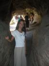Inside the fallen sequoia